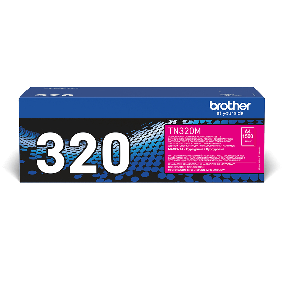 TN-320M TONER CARTRIDGE MAGENTA F/ HL-4150CDN 4570CDW -4570CDWT