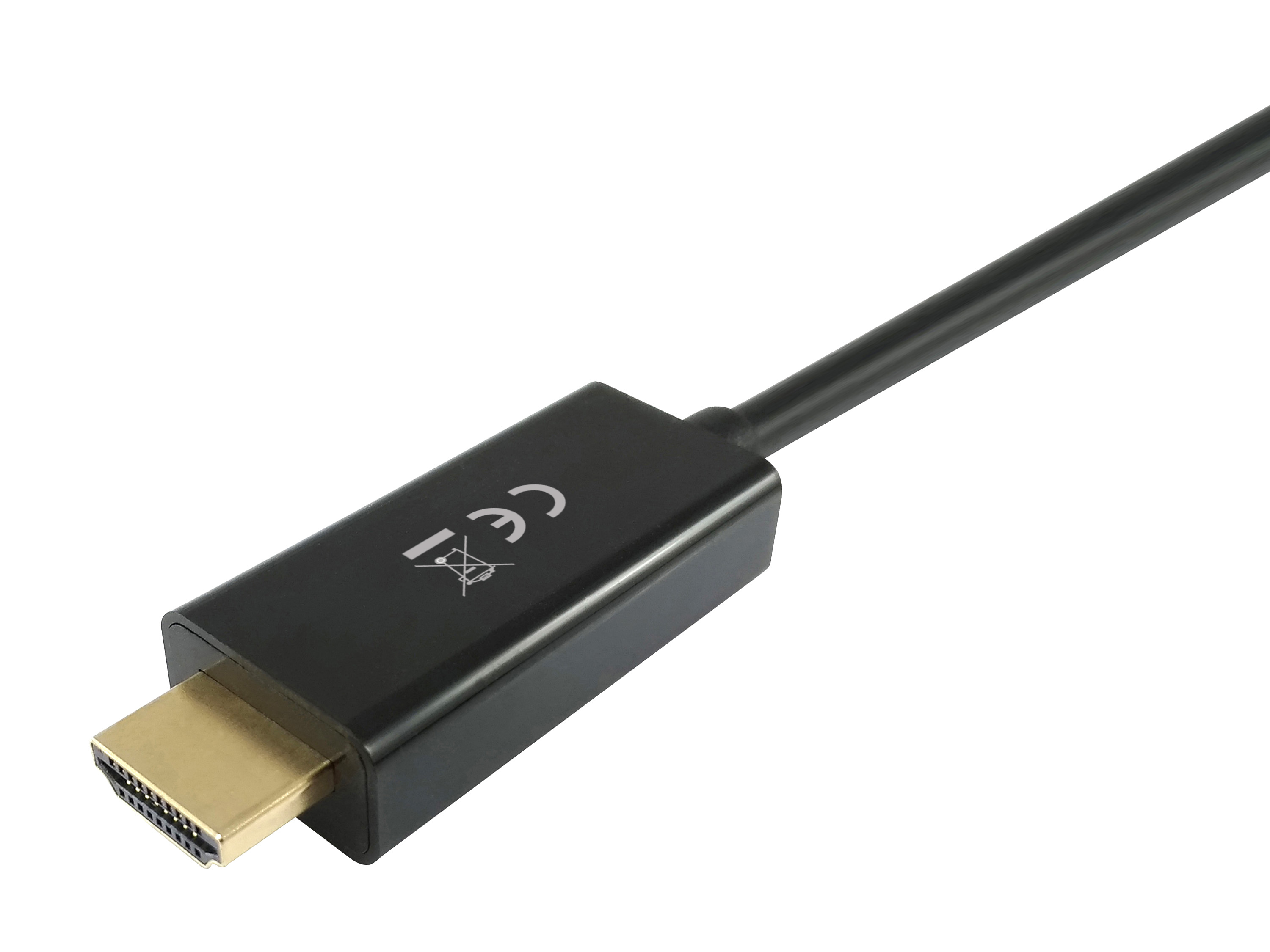 Equip DisplayPort->HDMI 4K/ 30Hz St/St 2.00m sw Polybeutel