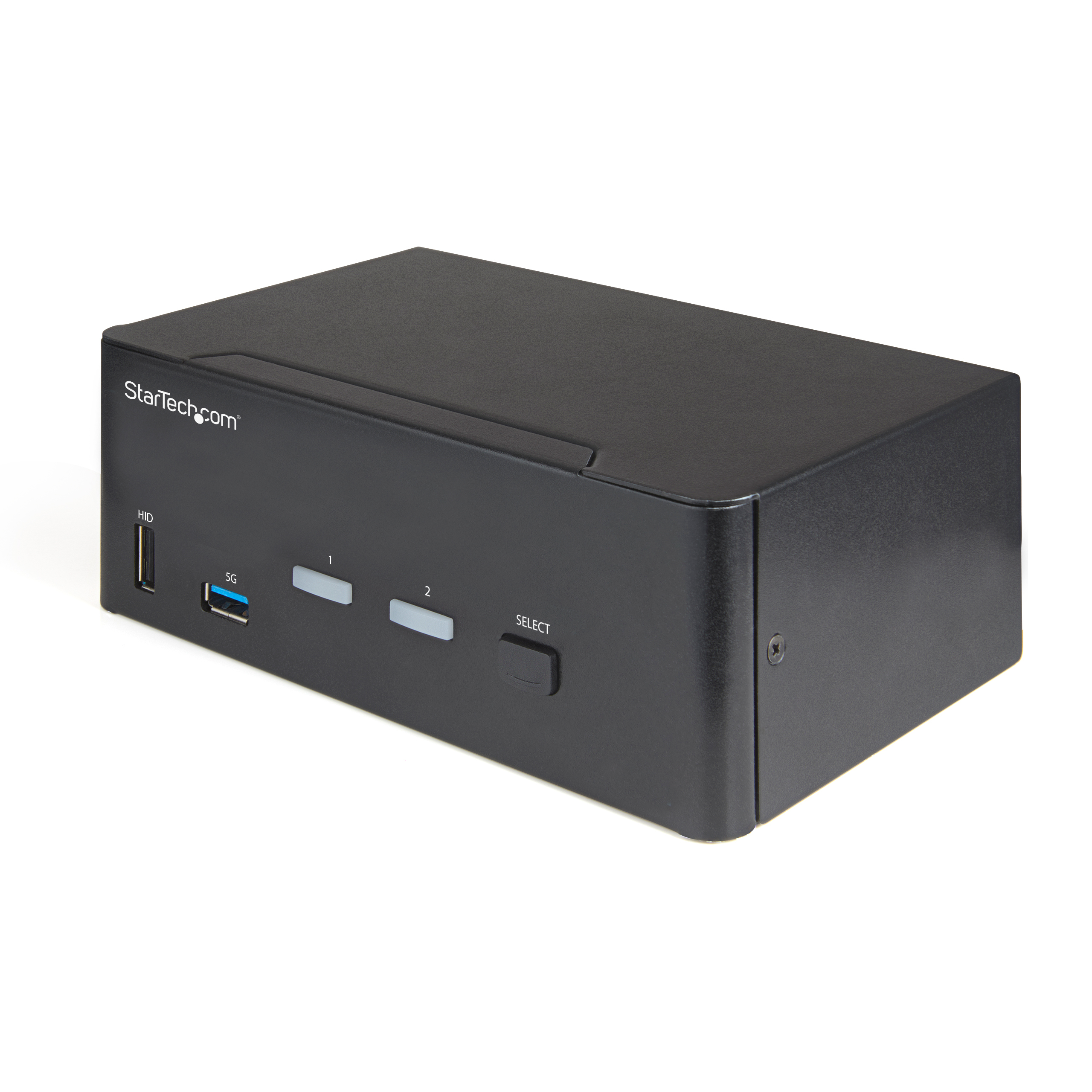 STARTECH.COM 2 Port Dual Monitor HDMI KVM Switch - 4K 60Hz Ultra HD HDR - Desktop 4K HDMI 2.0 KVM Switch