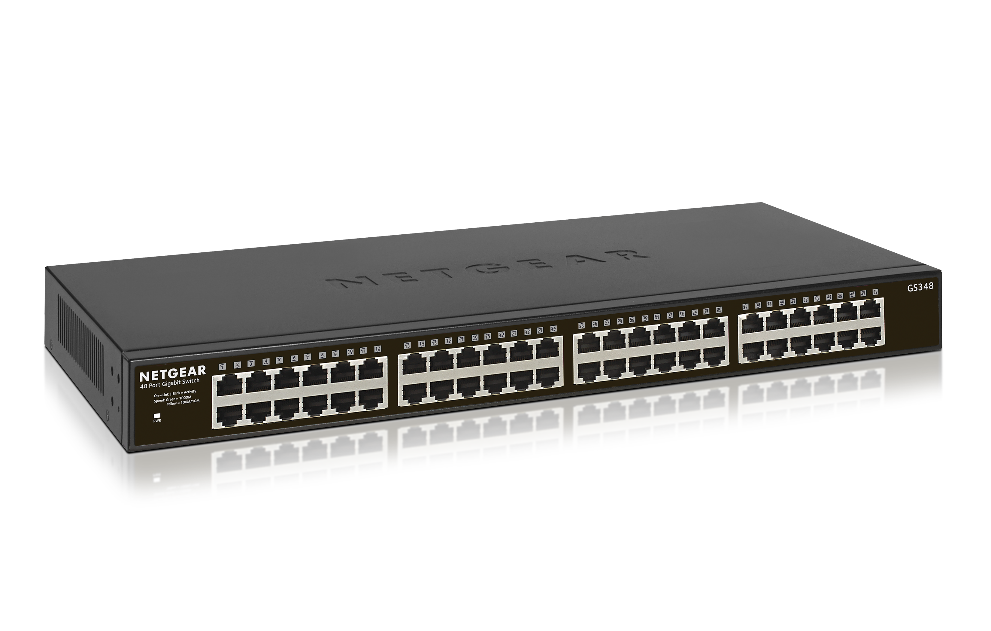 48-PORT GB UNMANAGED SWITCH FANLESS