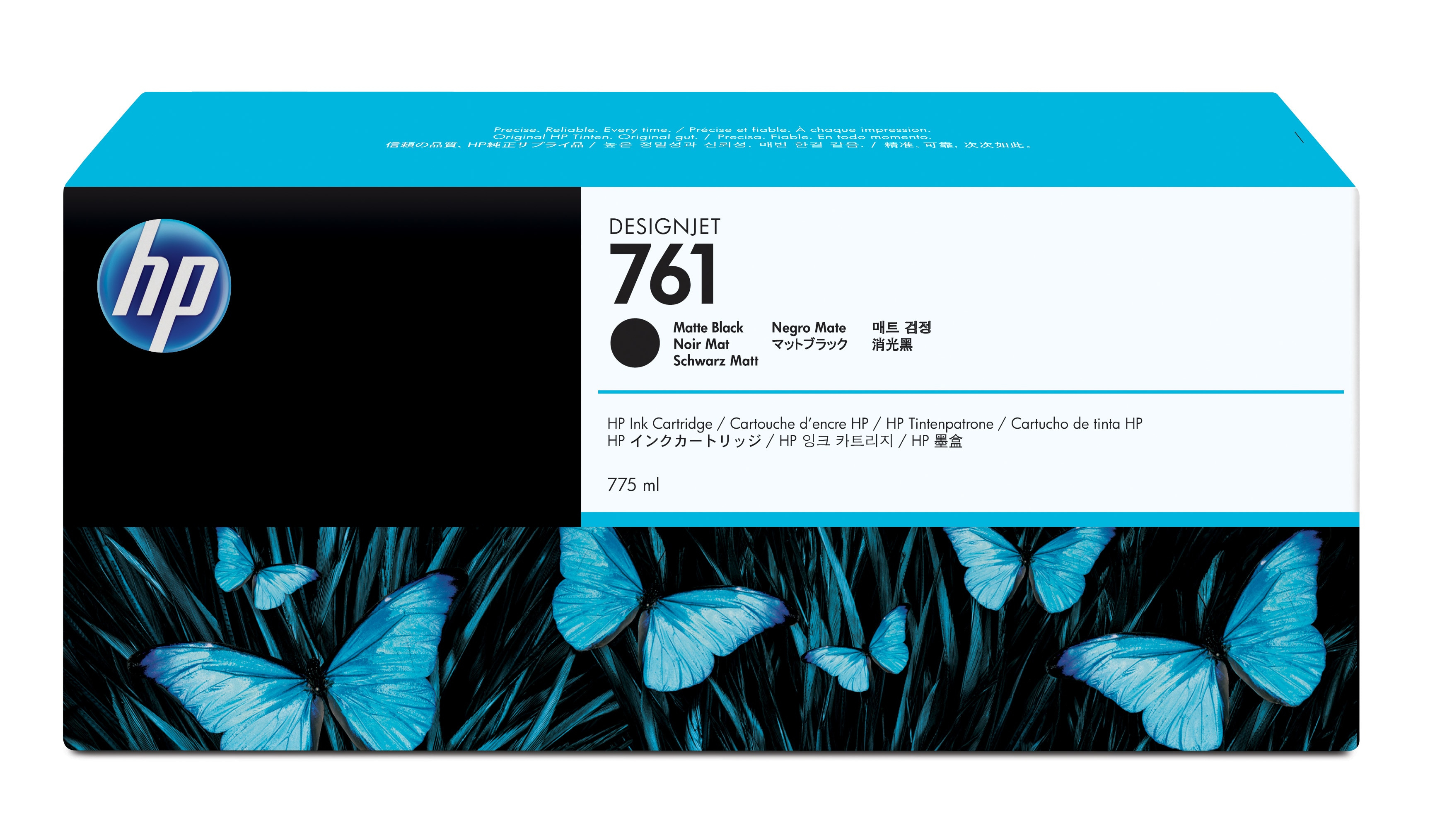 HP 761(CM997A) schwarz matt Druckerpatrone