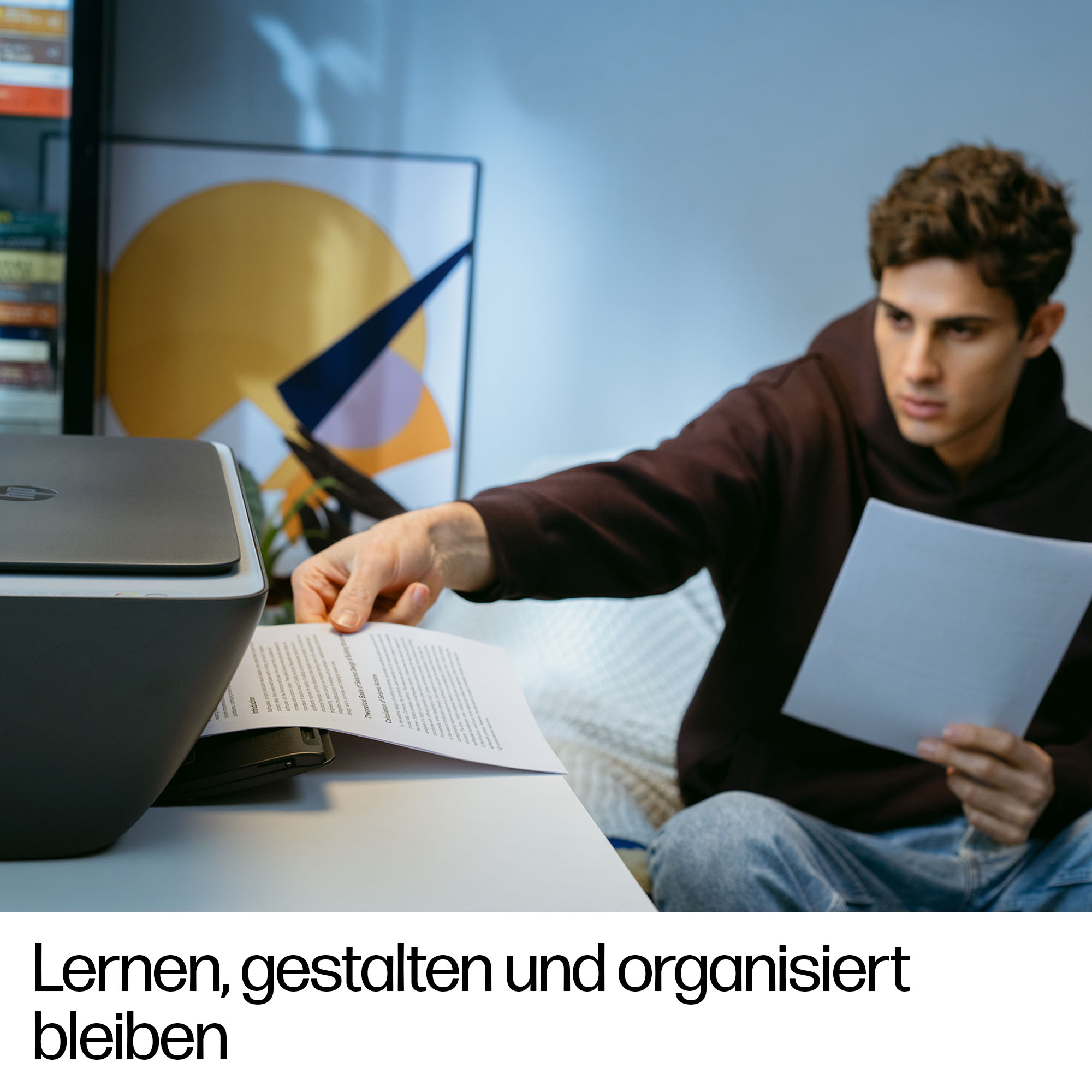 HP DeskJet 2920 All-in-One 3 in 1 Tintenstrahl-Multifunktionsdrucker schwarz, HP Instant Ink-fähig