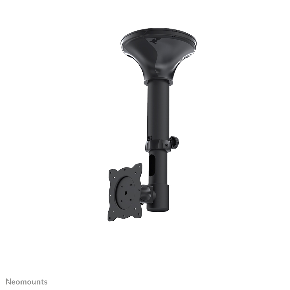 NEOMOUNTS FPMA-C025BLACK Ceiling Mount für Flatscreens 25,4-76,2cm 10-30Zoll 1 pivot max 12kg VESA 75x75 or 100x100mm sch