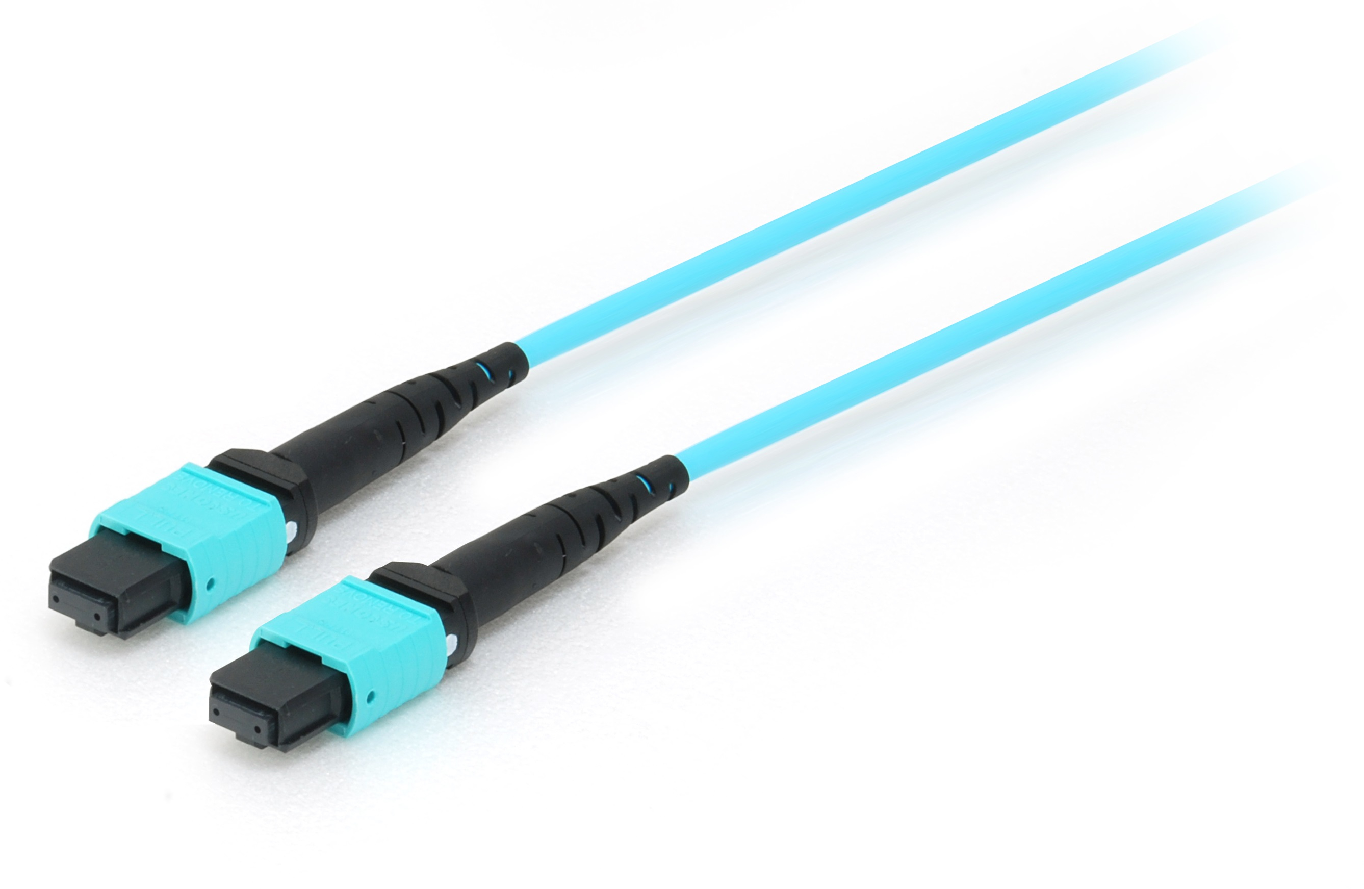 Equip Patchkabel MTP->MTP 15.00m Multimode OM4 türkis Polybeutel