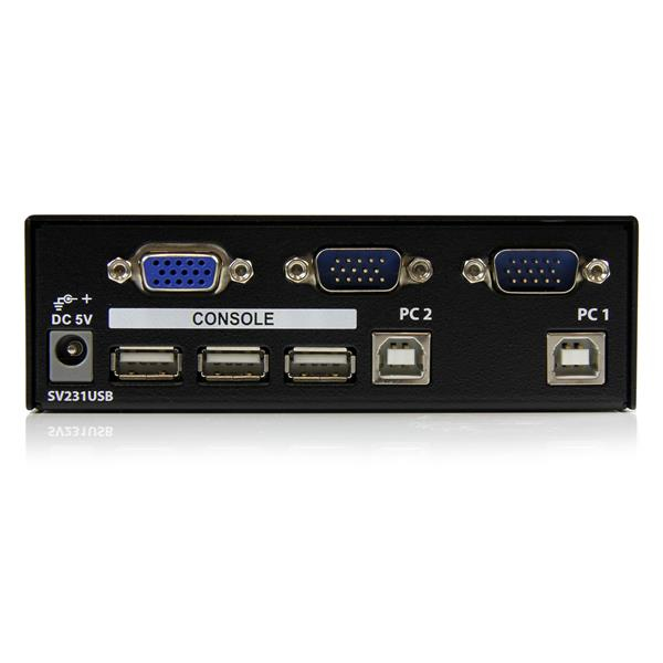 2 PORT USB KVM SWITCH IN