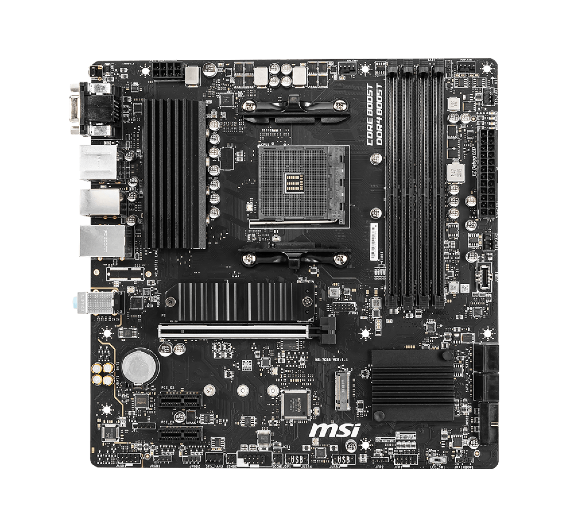 MSI B550M Pro-VDH (B550,AM4,mATX,AMD)
