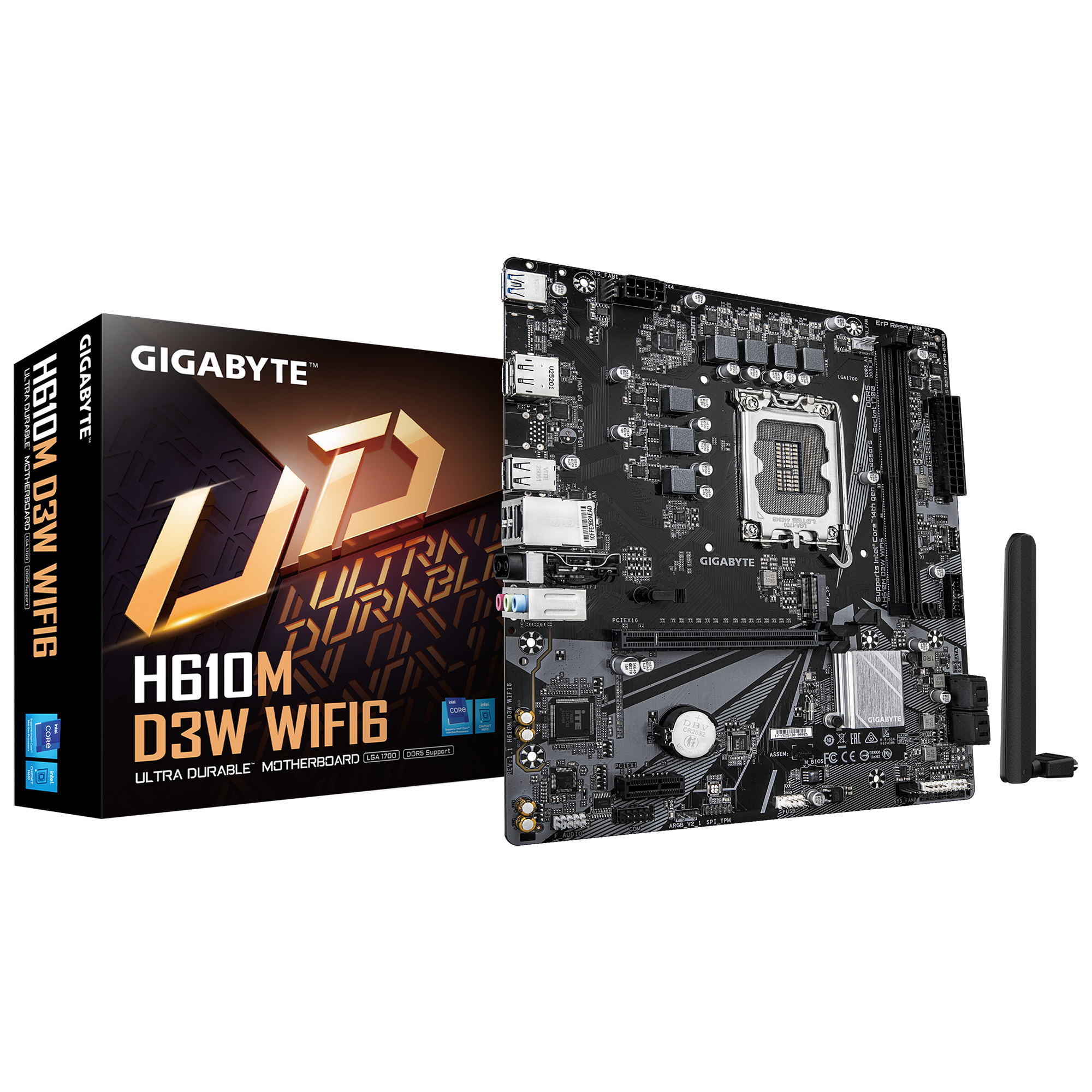 H610M D3W WIFI6, Mainboard