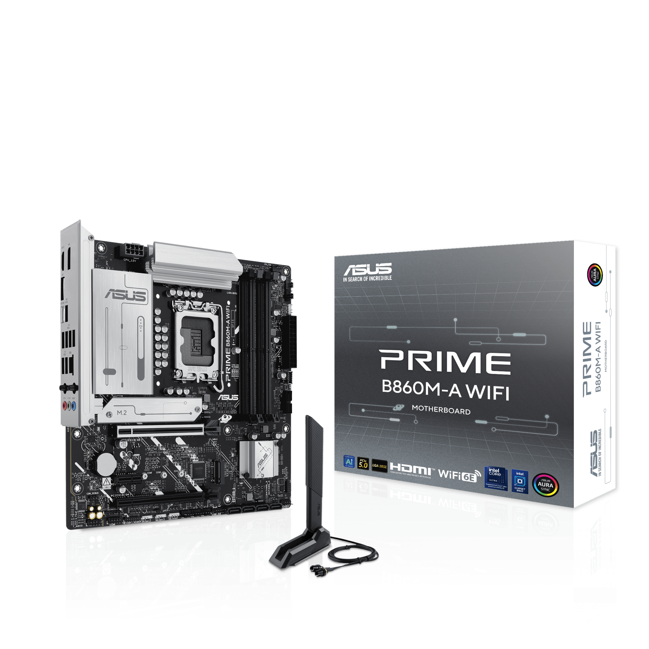 ASUS PRIME B860M-A WIFI LGA1851 DDR5 mATX MB
