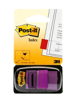 Post-it® Index Haftmarker lila 50 Streifen