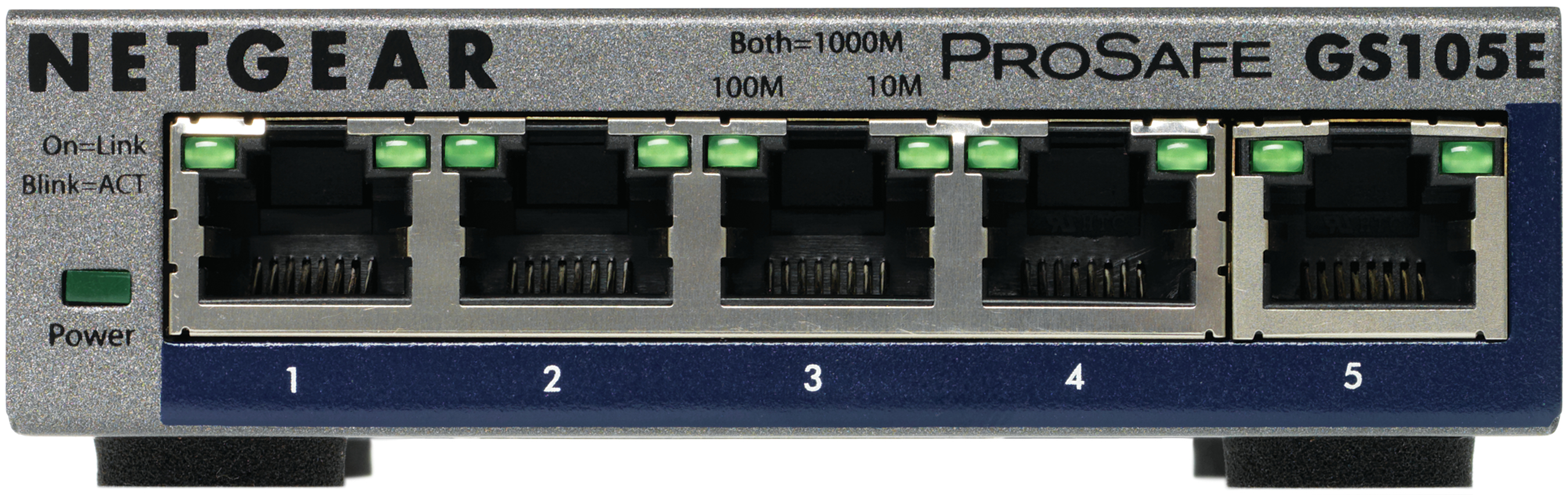 NETGEAR Switch Pro Safe 5-port 10/100/1000 GS105E-200PES
