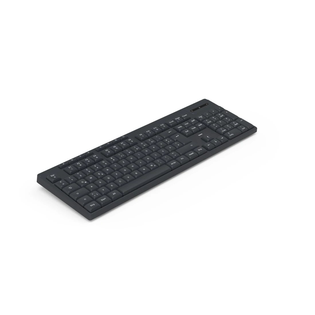 hama WK-200 Tastatur kabellos schwarz