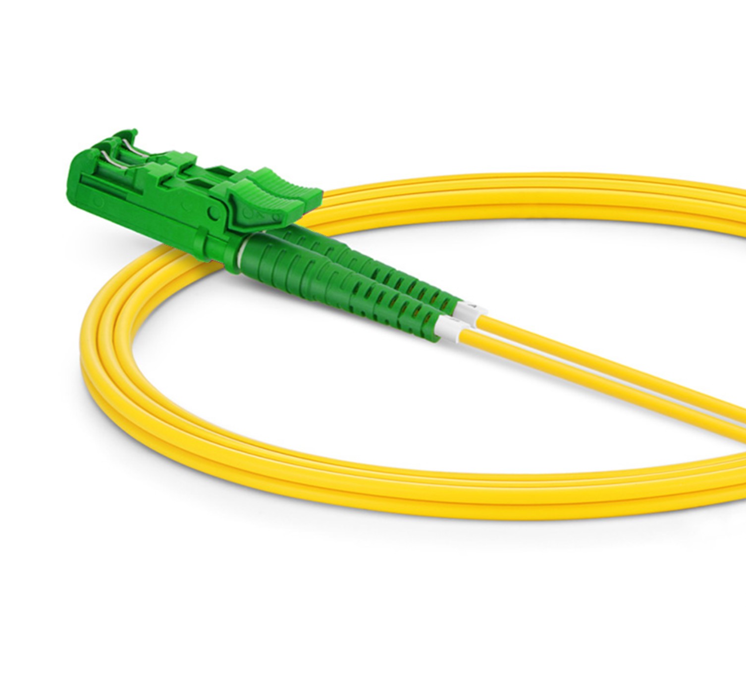Equip Patchkabel E2000/APC->LC/APC 7.00m SM Duplex OS2 gelb