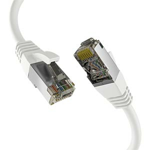 EFB RJ45 Patchkabel S/FTP PIMF Cat8.1 10.00m weiß