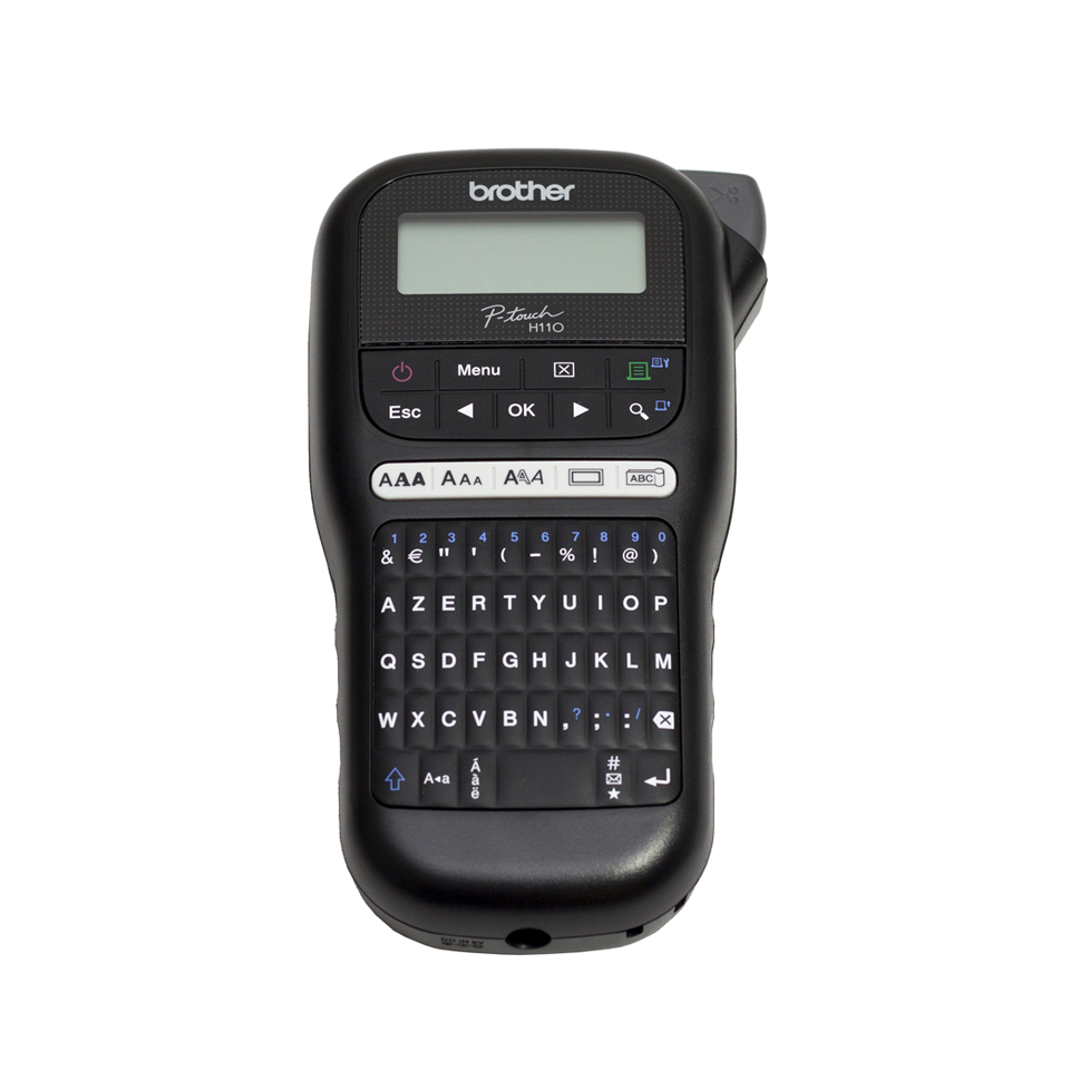 P-TOUCH H110 LABEL MAKER F. 9 MM 180 DPI 20 MM/S.