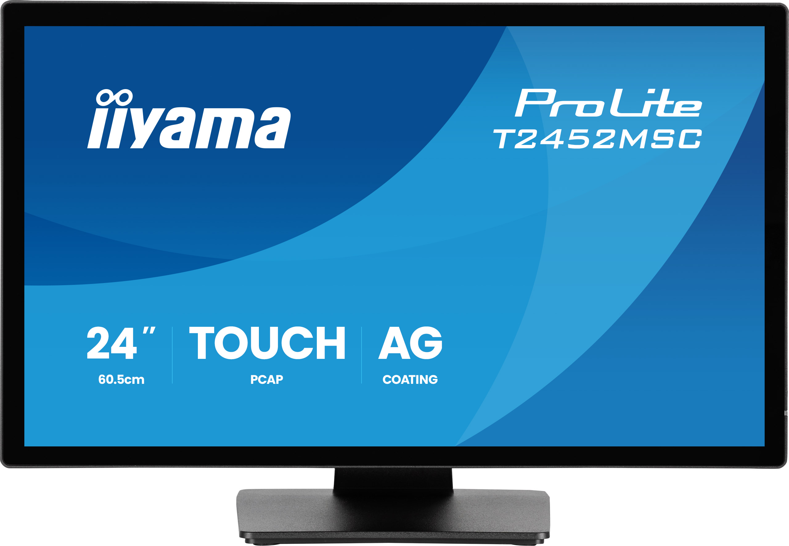 IIYAMA 60.5cm (23,8) T2452MSC-B2AG 16:9 Touch HDMI+DP+2xUSB