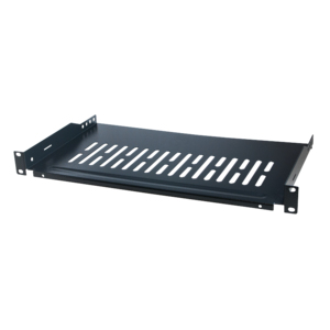 Logilink 19Fachboden Befestigung nur vorne T=250mm, schwarz