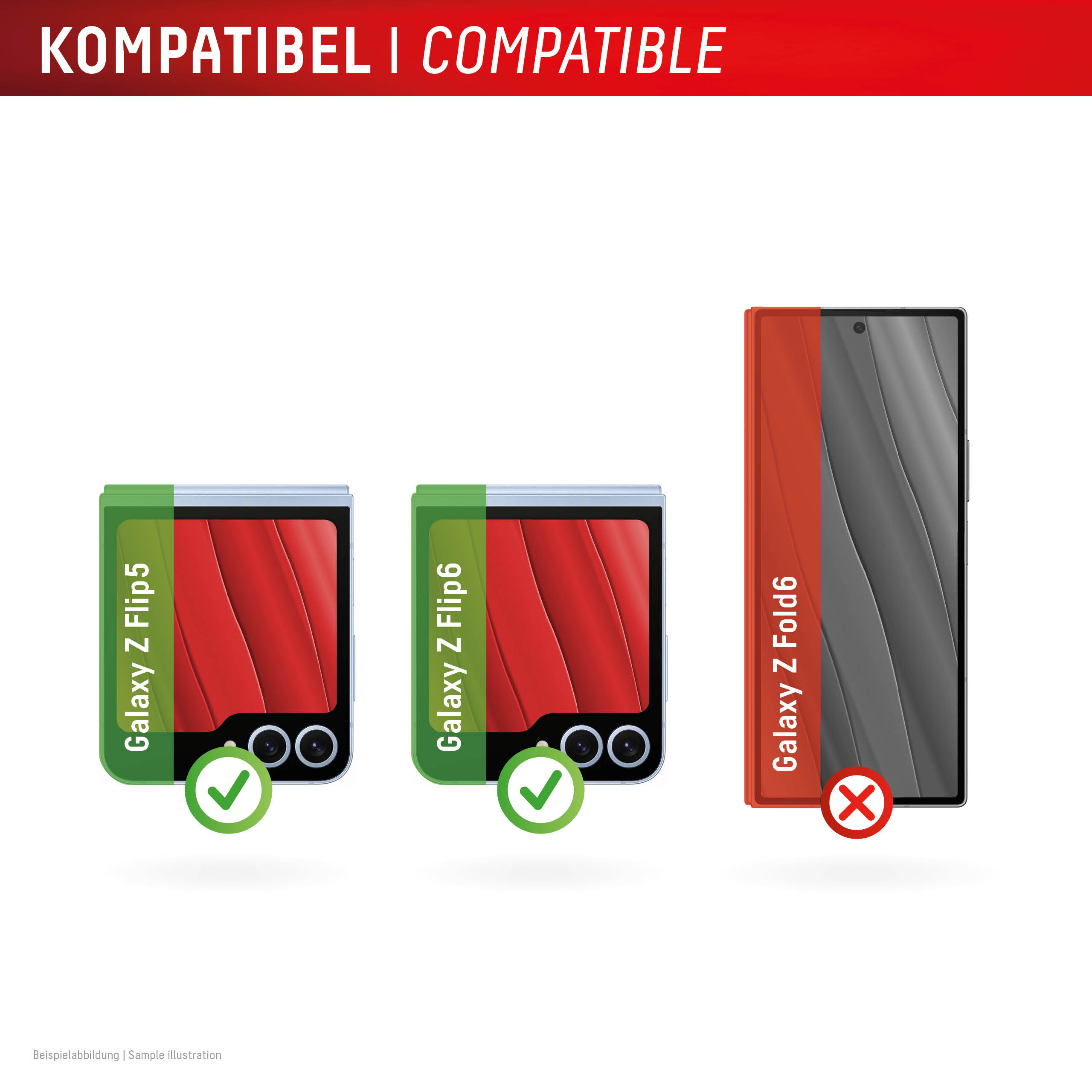 DISPLEX SMART GLASS SAMSUNG GALAXY Z FLIP5/Z FLIP6