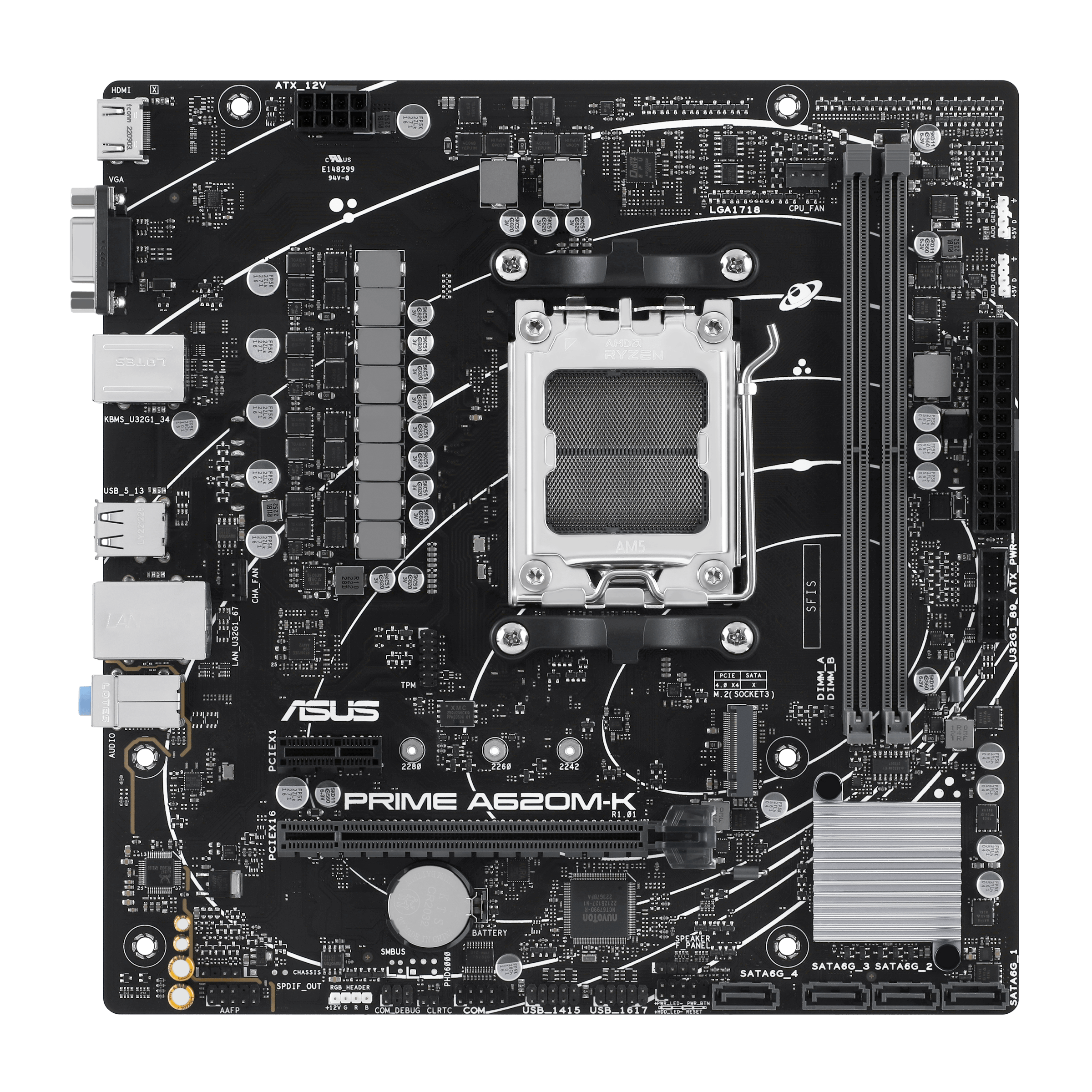 PRIME A620M-K, Mainboard