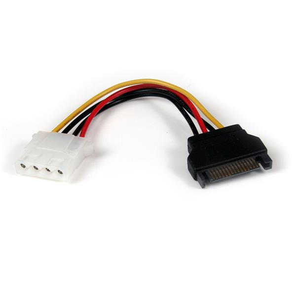 StarTech.com 15 cm SATA auf LP4 Stromadapter Molex 4-Pin