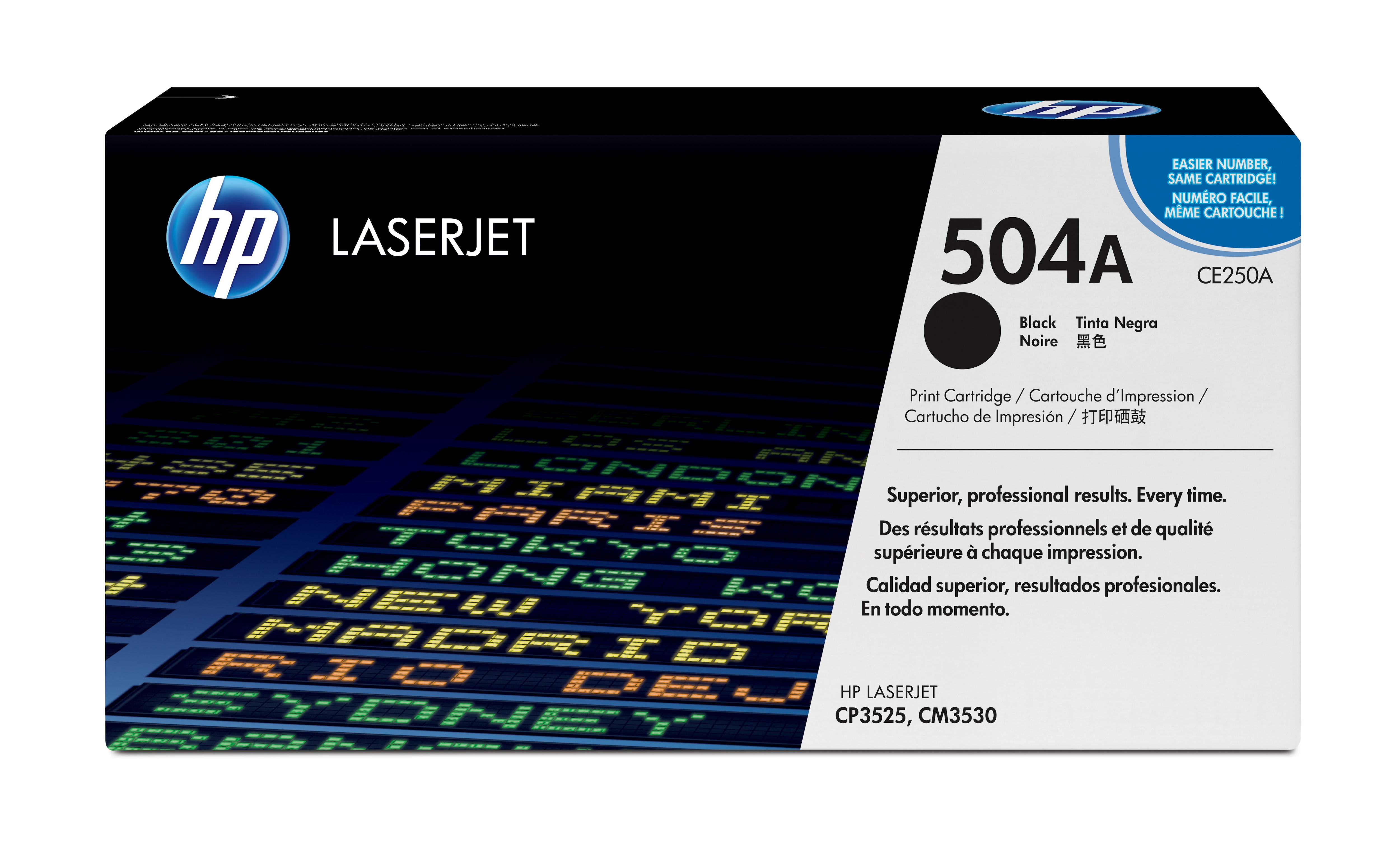 HP 504A (CE250A) schwarz Tonerkartusche
