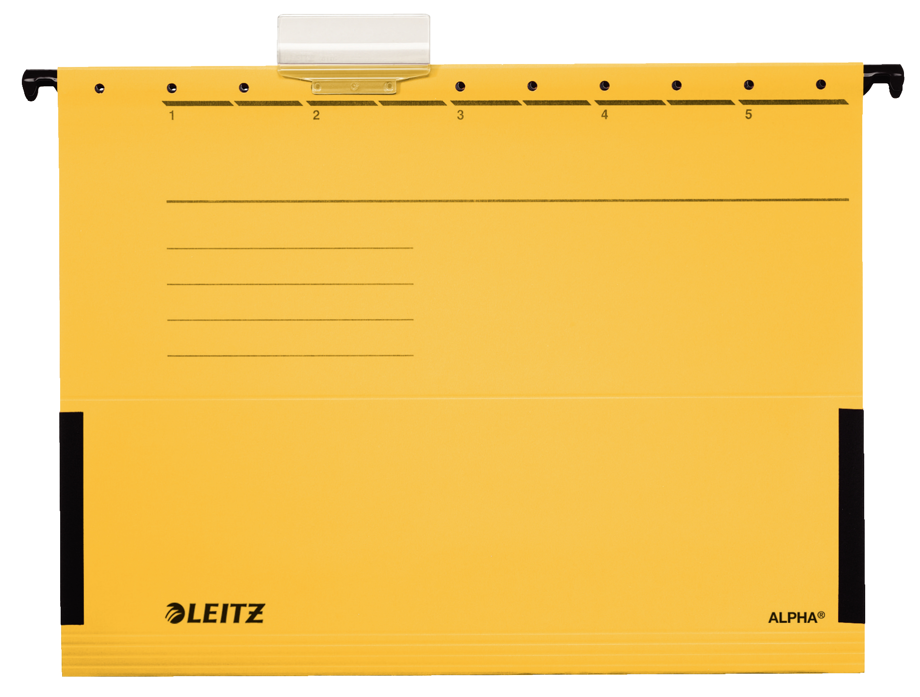 LEITZ Hängetaschen ALPHA® 1986 gelb, 5 St.