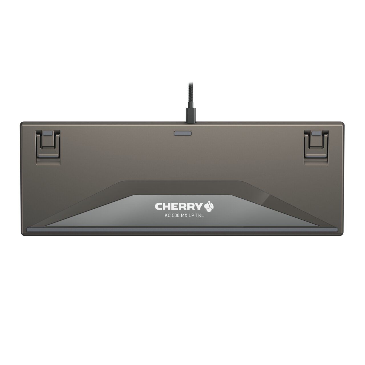 CHERRY KC500MX-LP Tastatur Wired DE TKL 80% 1.80m hellgrau