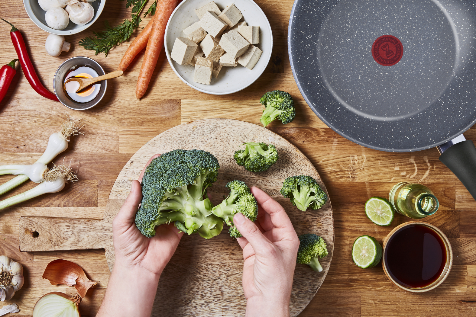 Tefal® Wok HEALTHY CHEF schwarz Ø 28,0 cm, 1 St.