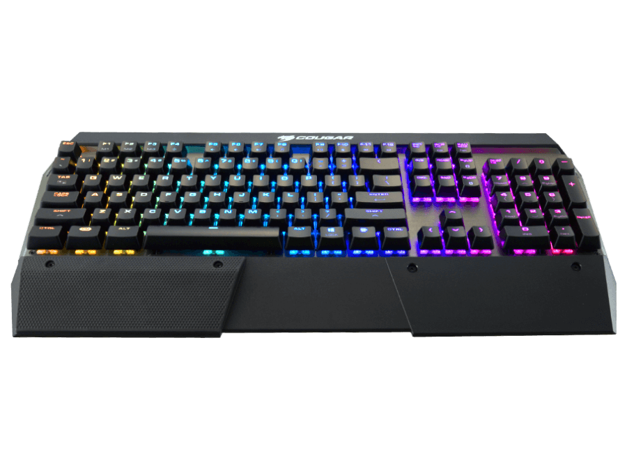 COUGAR Gaming Tastatur Attack X3 RGB Mech. Cherry MX silber