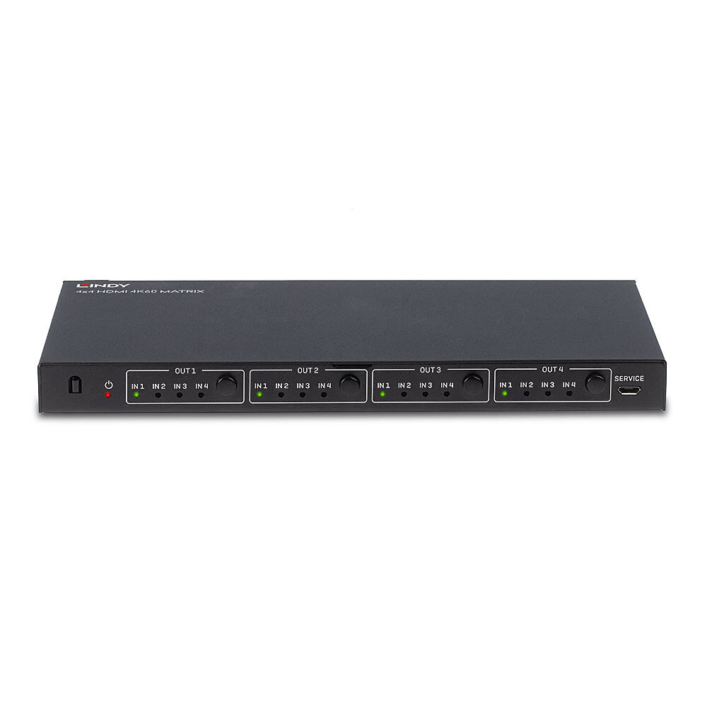 LINDY Matrix Switch HDMI 1.4 10.2G 4x4 4K2K@30 1080p@120