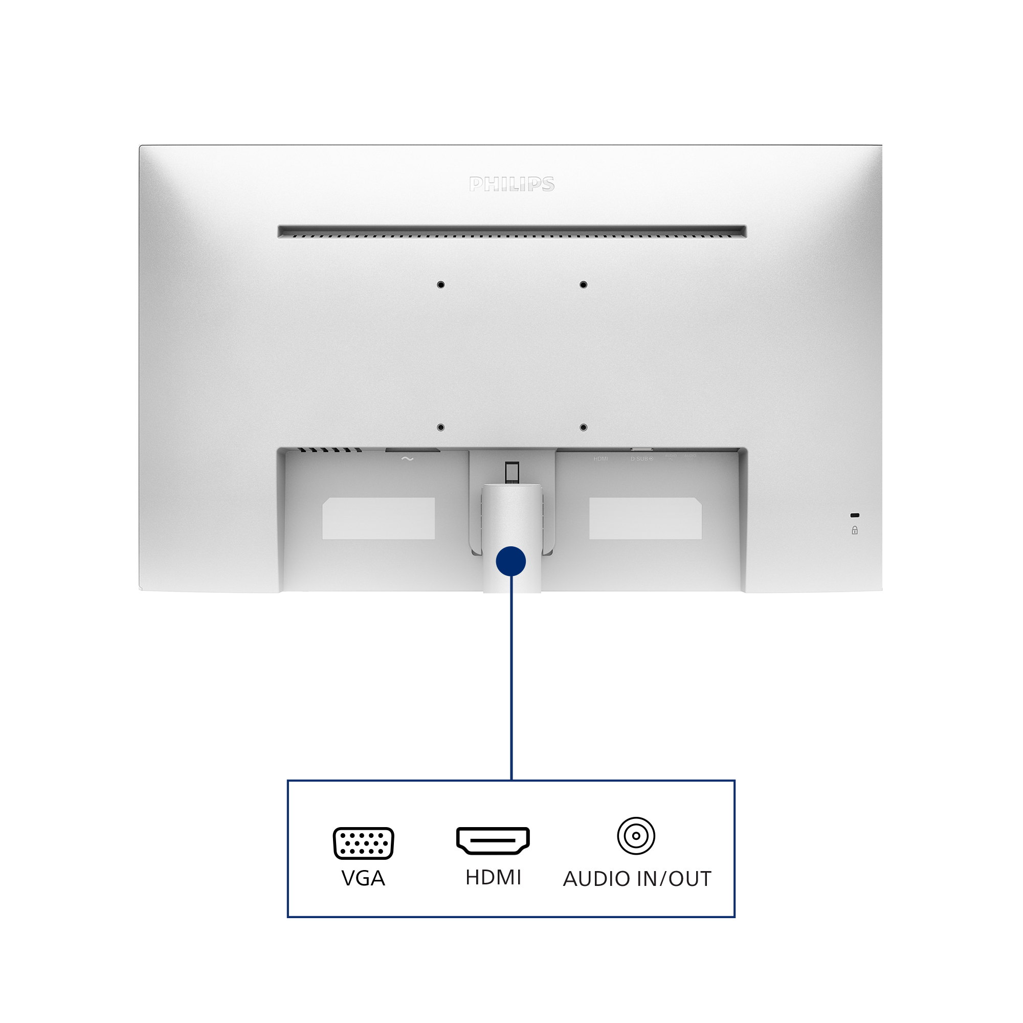 Philips 68,5cm (27,0) 271V8AW 16:09 HDMI VA 100Hz white retail