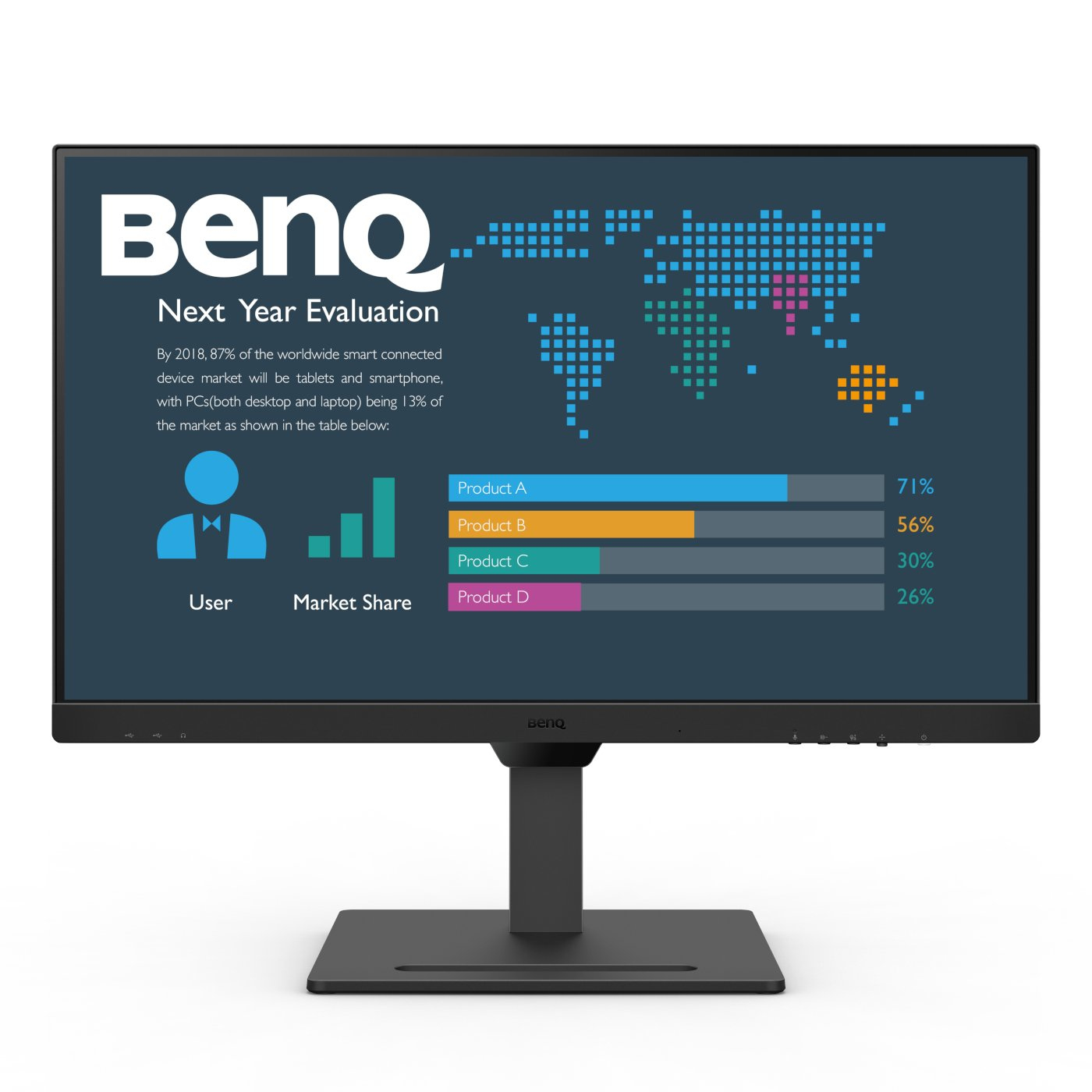 BL2790QT 68.58CM 27IN IPS 2560X1440 5MS 350NITS 16:9 DP/2X