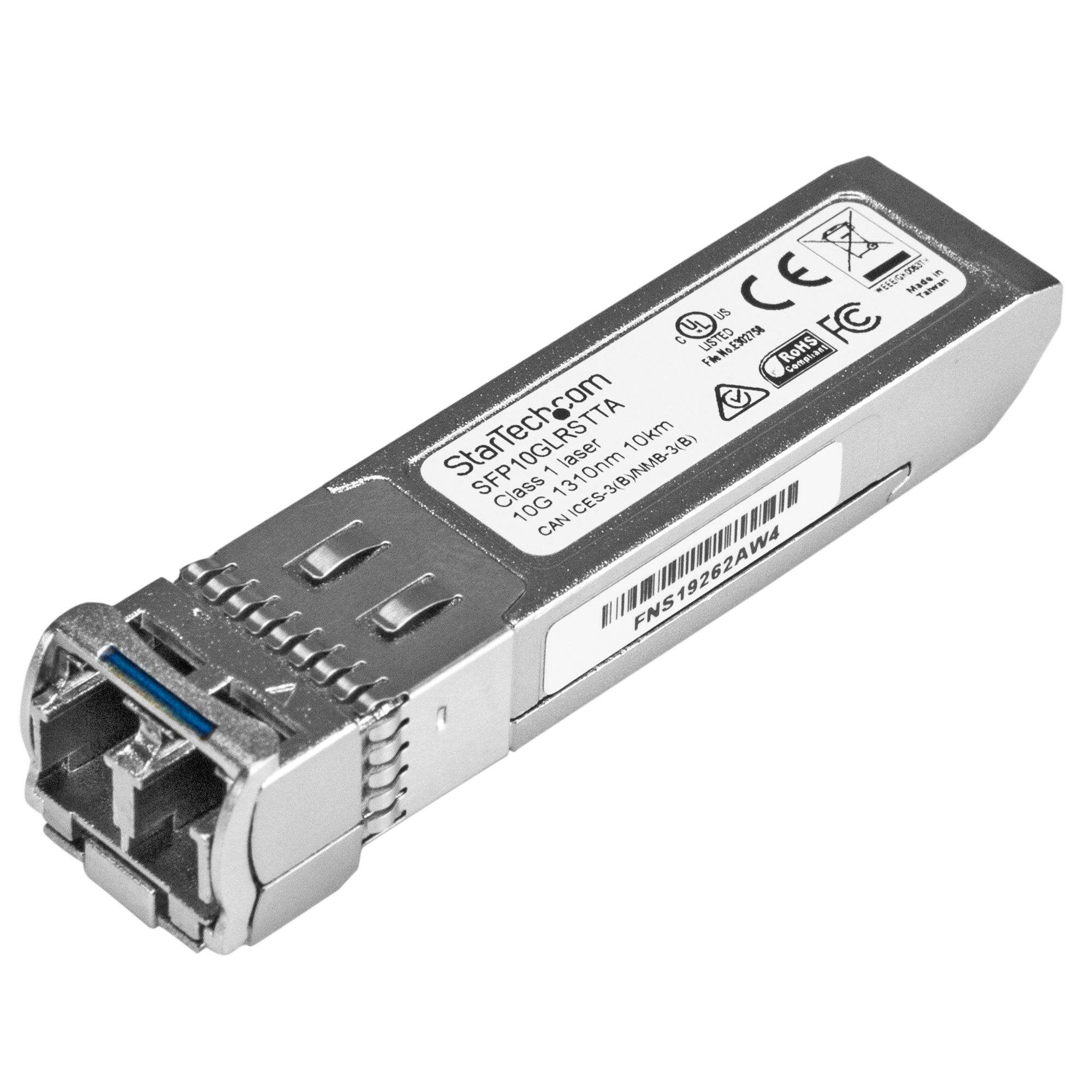 STARTECH.COM Cisco SFP-10G-LR-S Kompatibles SFP+ Modul 10GBASE-LR 10GbE Single Mode Glasfaser/LWL Transceiver LC 10km