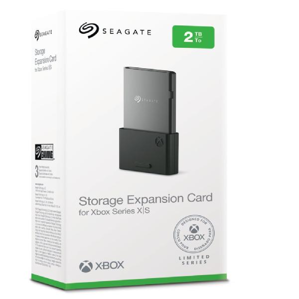 SEAGATE 2TB Expansion Card for Xbox Series X/S 6,35cm 2,5Zoll compatible with XBOX Velocity Architecture black