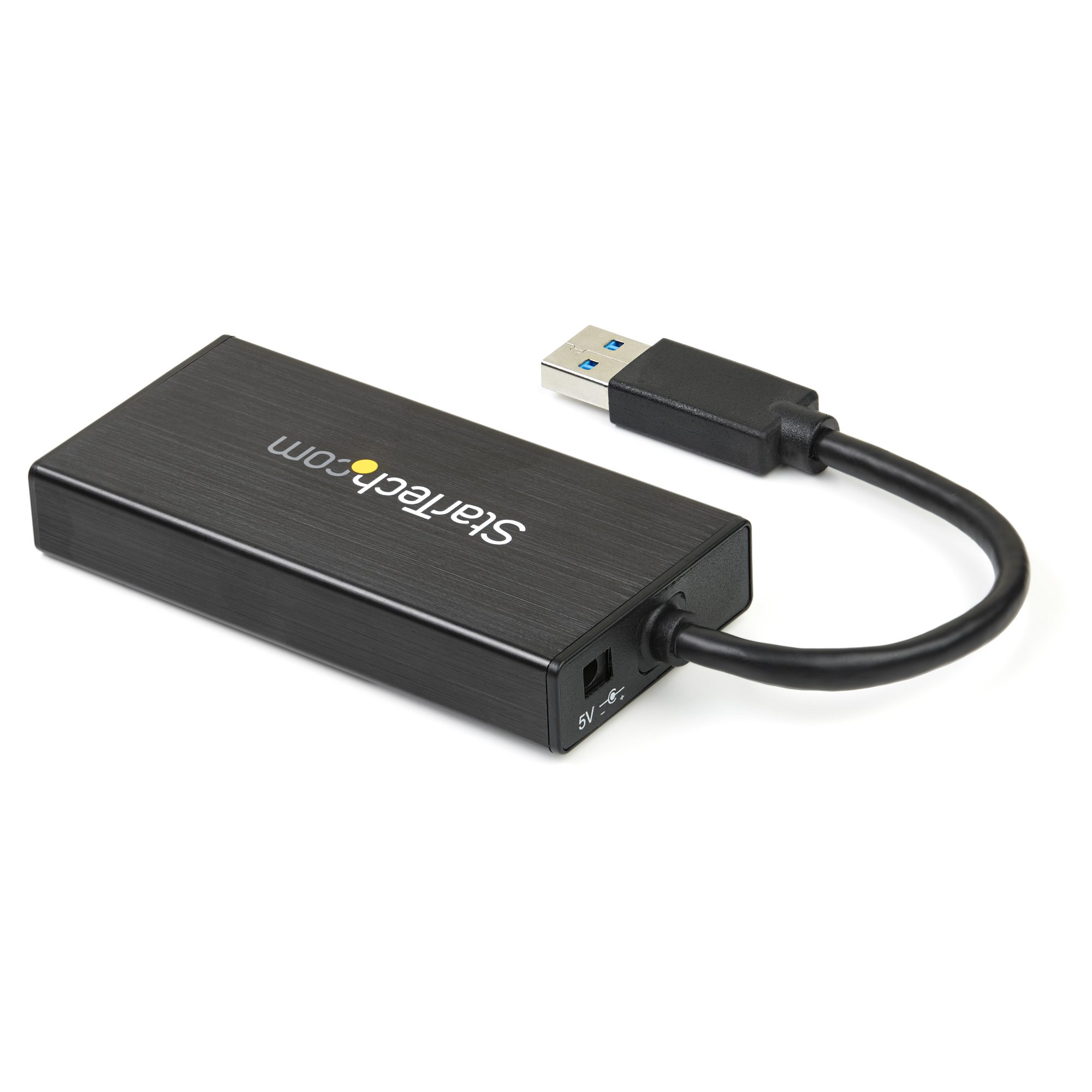 PORTABLE USB 3.0 HUB W/ GBE IN