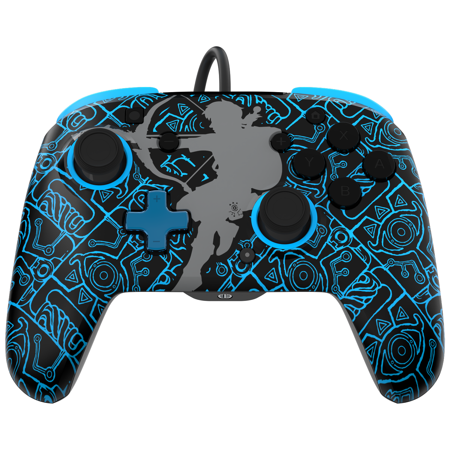 PDP Controller Rematch Wired SheikahShoot GlowintheDark Swit
