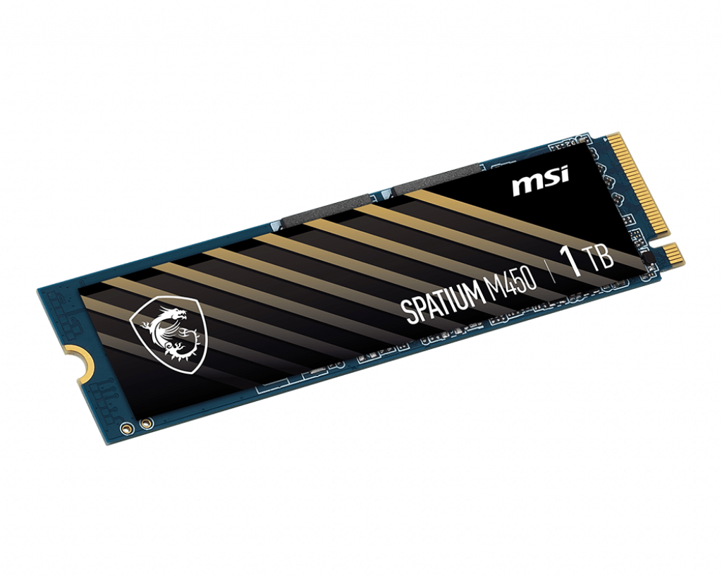 SSD 1TB MSI Spatium M450 V1 (M.2 2280) PCIe Gen4 x4 NVMe