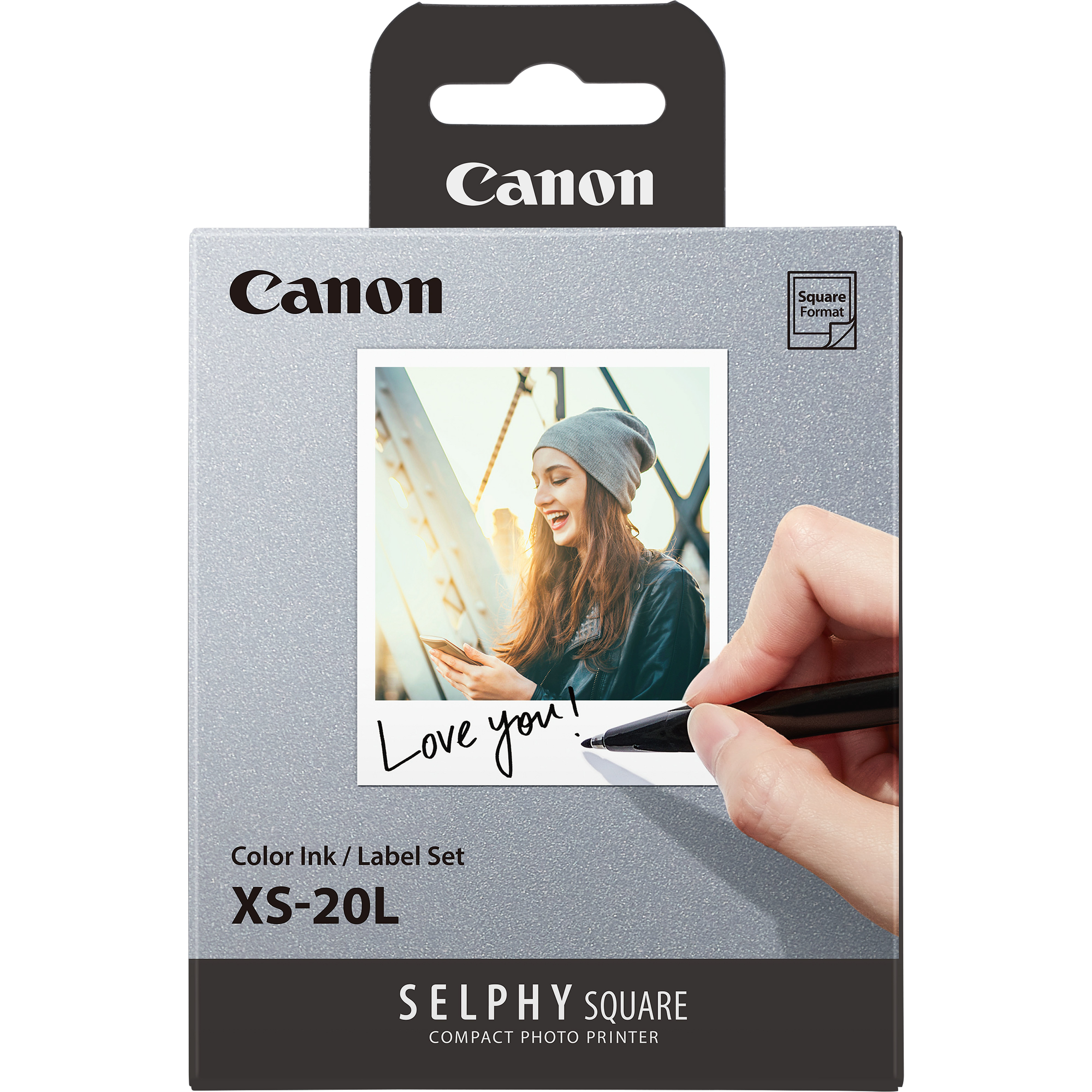 Canon Fotopapier-Set XS-20L 7,2 x 8,5 cm glänzend 1 Set