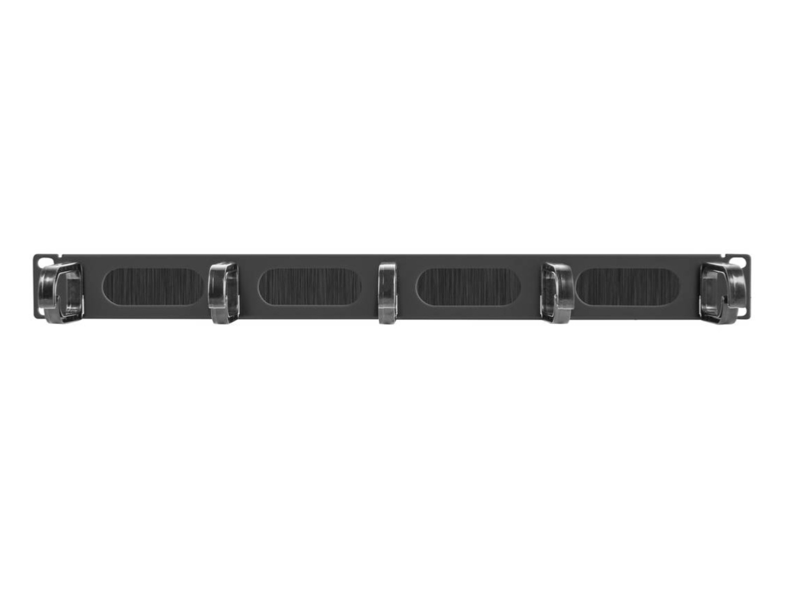 Equip 19 Kabelmanagement 5xPlastikringe Stahl 1U RAL9005