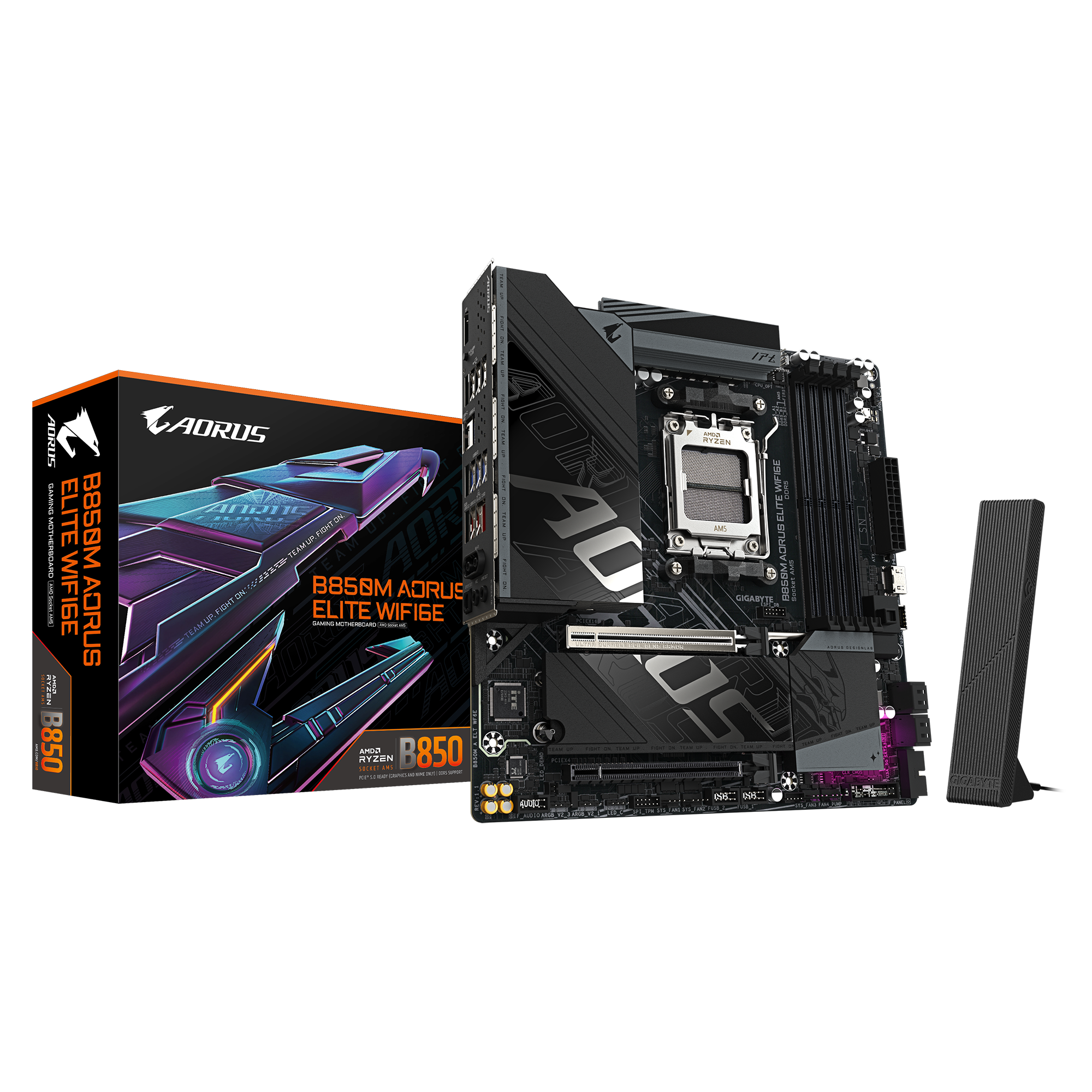 Gigabyte GA-B850M A ELT WF6E (AM5) (D)