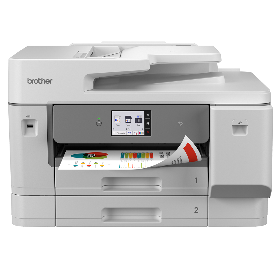 BROTHER MFC-J6975DW Full duplex A3 colour inkjet multifunction printer 2x 250-sheet paper trays network Wi-Fi 31ppm