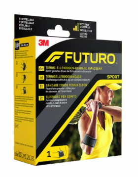 FUTURO™ Ellenbogenbandage Tennis, Sport 45975DABI schwarz 17,8-35,6 cm, 1 St.