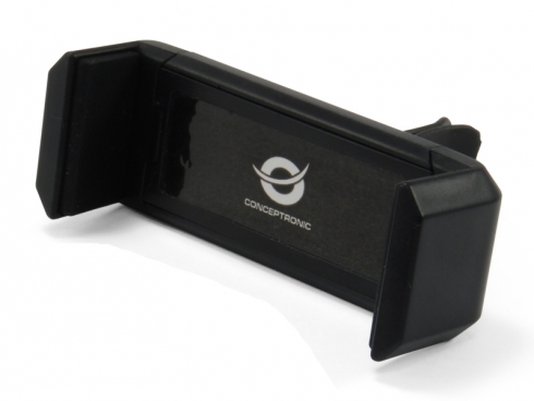 CONCEPTRONIC KFZ-Ladegerät 2-Port 2xUSB-A +Halter 10W sw