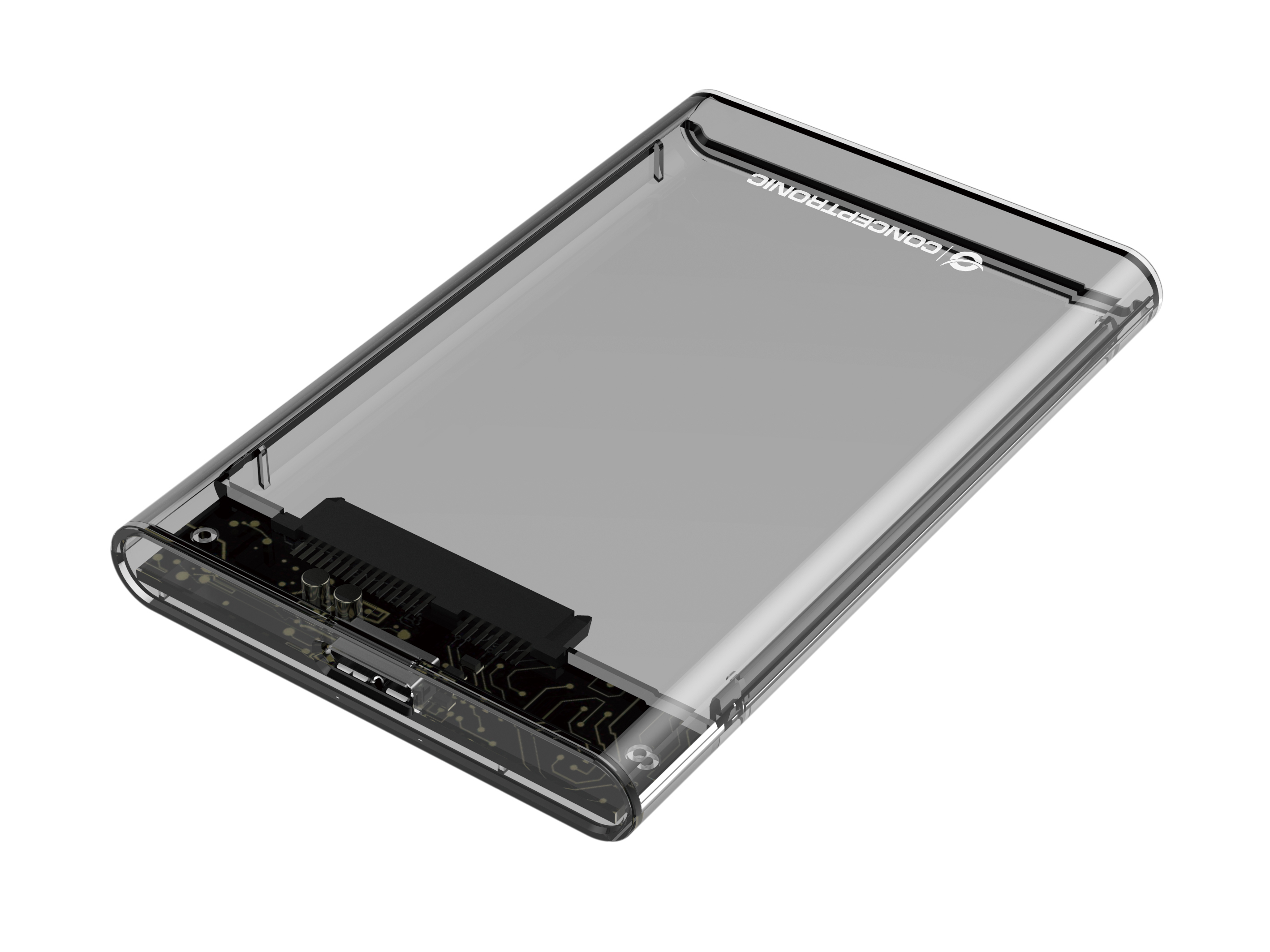 CONCEPTRONIC HDD Gehäuse 2.5SATA HDD/SSD Micro-B 5Gbs tr