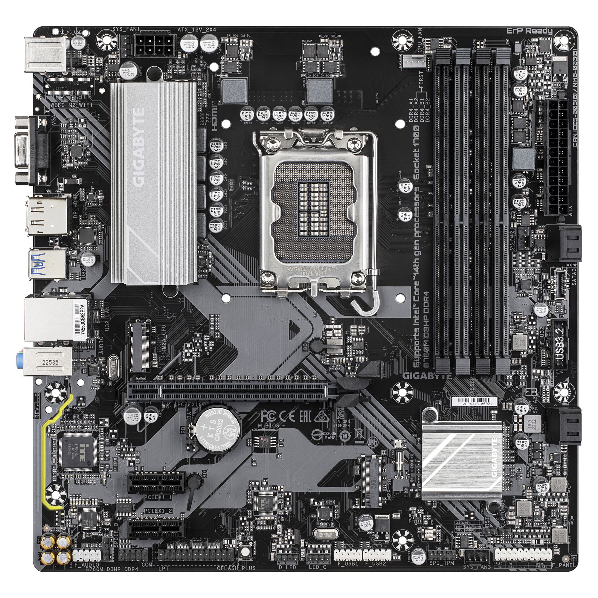 Gigabyte GA-B760M D3HP DDR4 (1700) (D)