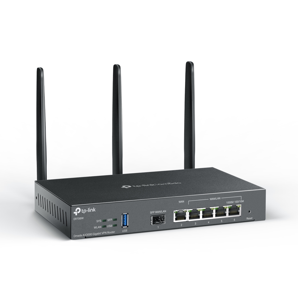 OMADA AX3000 GIGABIT VPN ROUTER WITH OMADA SDN CONTROLLER