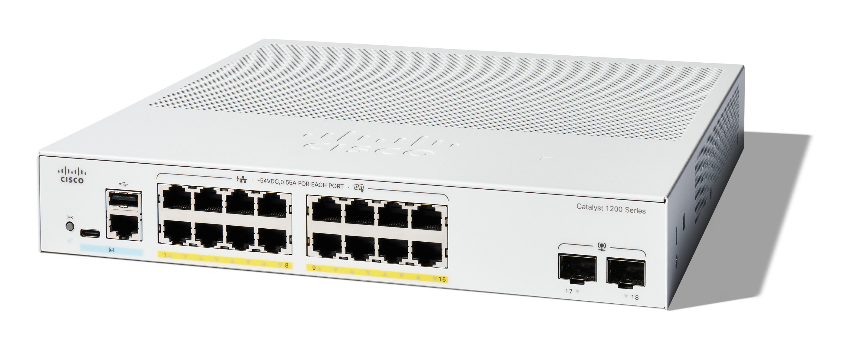 CATALYST 1200 16-PORT GE POE 2X1G SFP