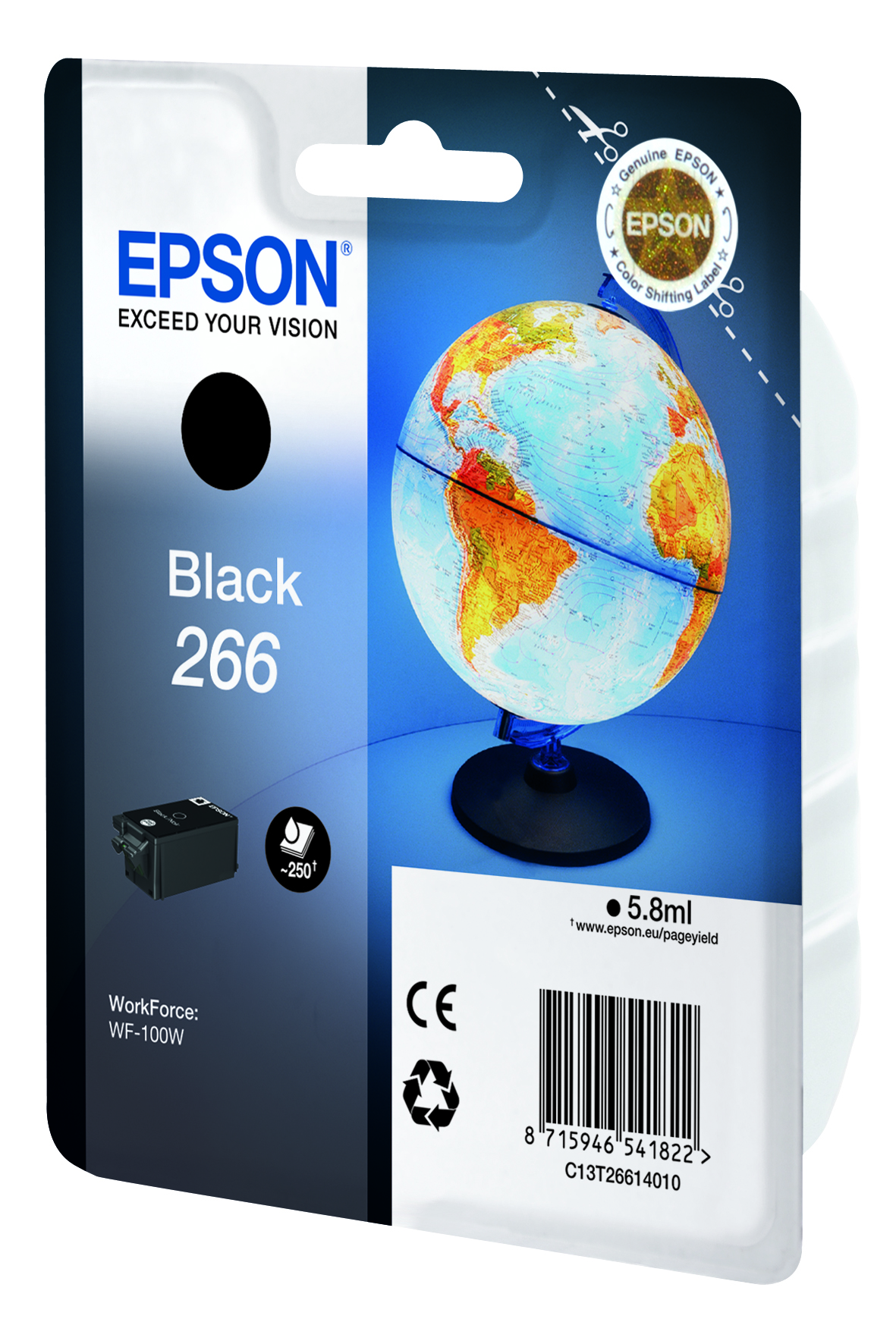 EPSON T266 (Globus) schwarz Druckerpatrone