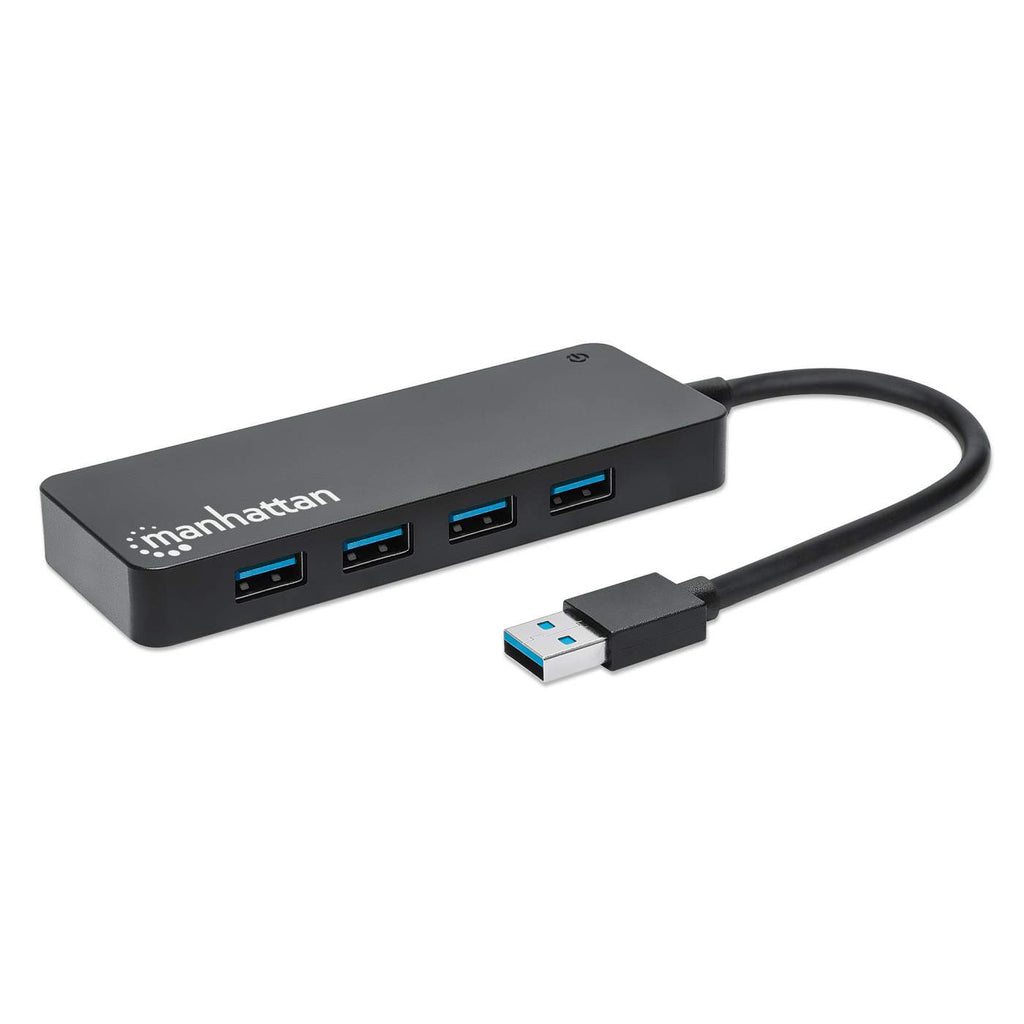 MANHATTAN 4-Port USB 3.2 Gen 1 Hub USB-A St./ 4x A-Buchse