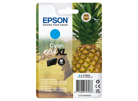 EPSON 604XL/T10H24 (Ananas) cyan Druckerpatrone