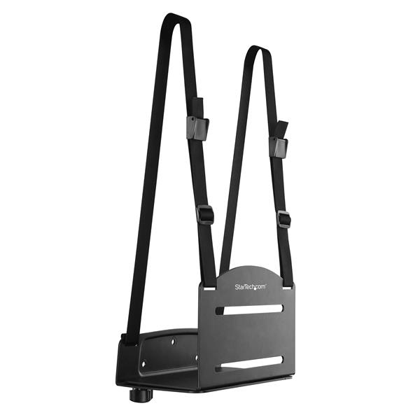 STARTECH.COM CPU Mount - Adjustable Width 4.8in to 8.3in - Metal - Computer Wall Mount - PC Wall Mount - Computer Mounting Bracket